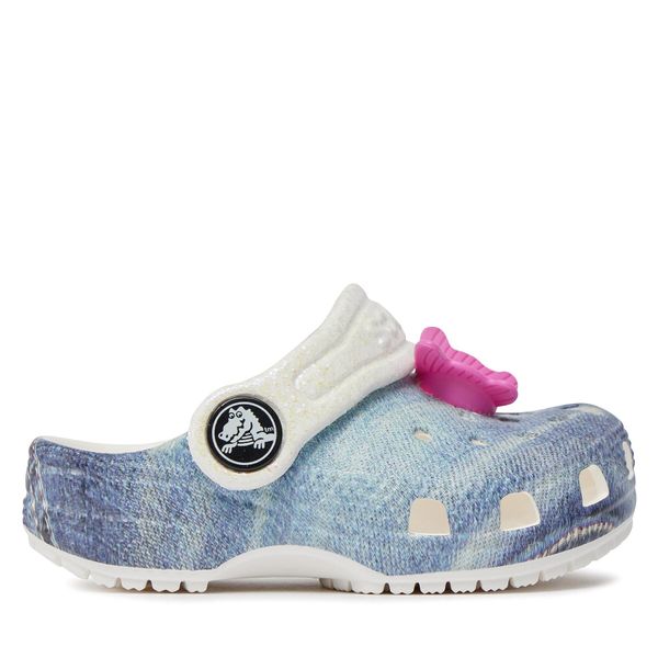 Crocs Чехли Crocs Classic Denim Clog T 208302 Бял