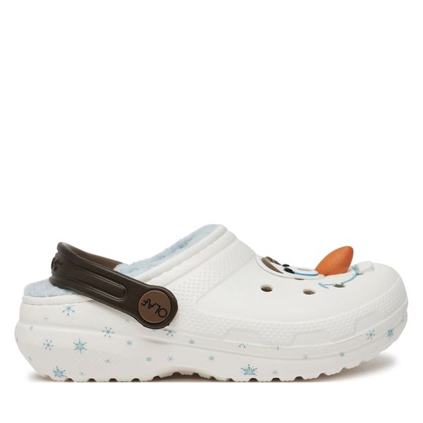 Crocs Чехли Crocs Classic Frozen Olaf Clog Kids 210234 Бял