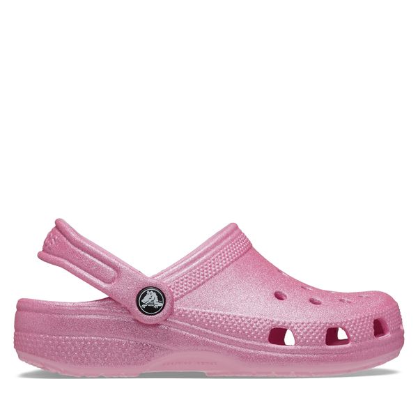 Crocs Чехли Crocs Classic Glitter Clog K 206993 Розов