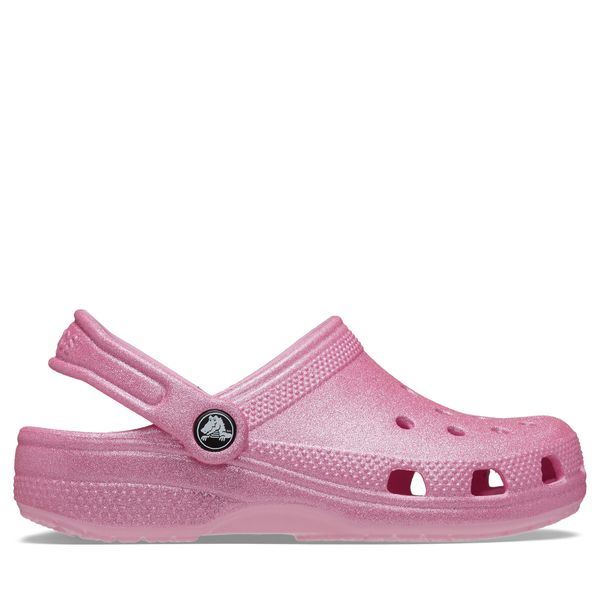 Crocs Чехли Crocs Classic Glitter Kids Clog T 206992 Розов