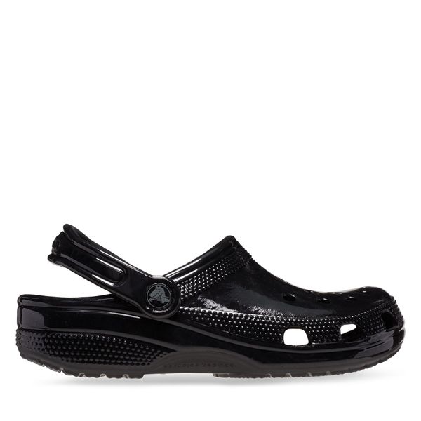 Crocs Чехли Crocs Classic High Shine Clog 209609 Черен