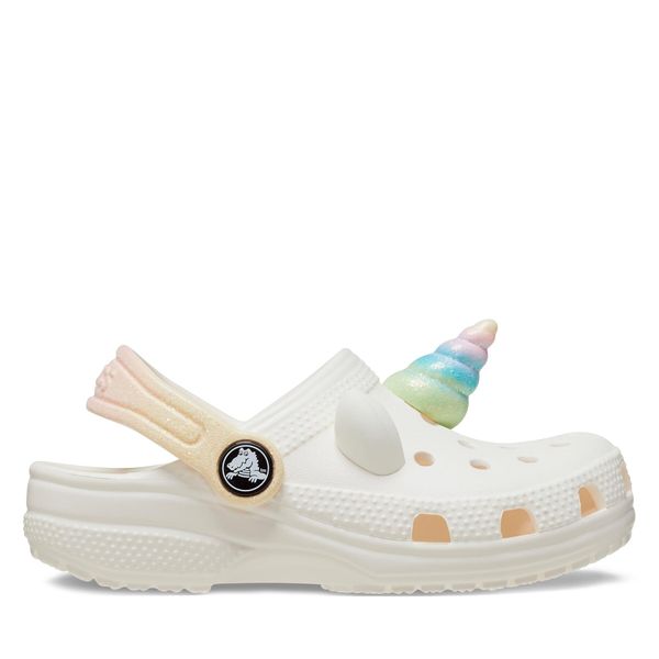 Crocs Чехли Crocs Classic Iam Rainbow Unicorn Clog T 209701 Бял