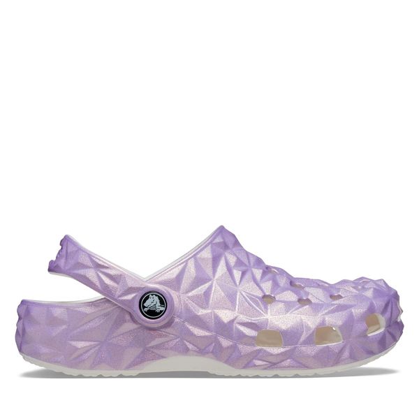 Crocs Чехли Crocs Classic Iridescent Geo Clog 209841 Виолетов