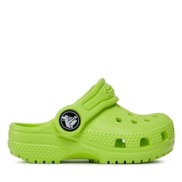 Crocs Чехли Crocs Classic Kids Clog T Limeade 206990 Зелен