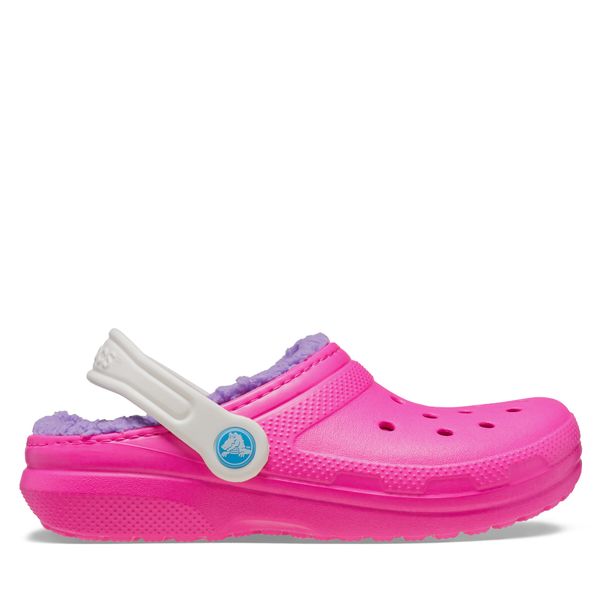 Crocs Чехли Crocs Classic Lined Clog Kids 207010 Розов