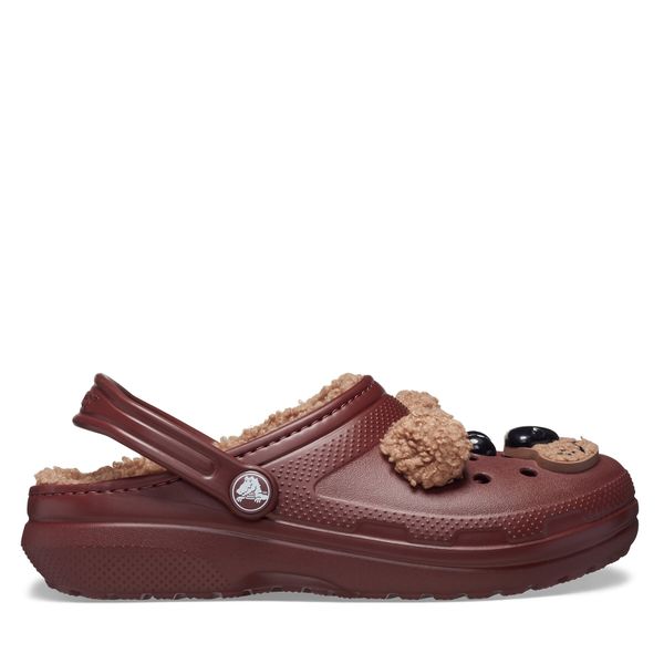 Crocs Чехли Crocs Classic Lined Iam Brown Bear Clog K 210399 Кафяв