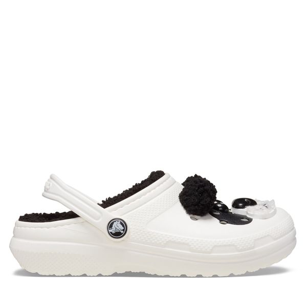 Crocs Чехли Crocs Classic Lined Iam Panda Bear Clog T 210395 Бял