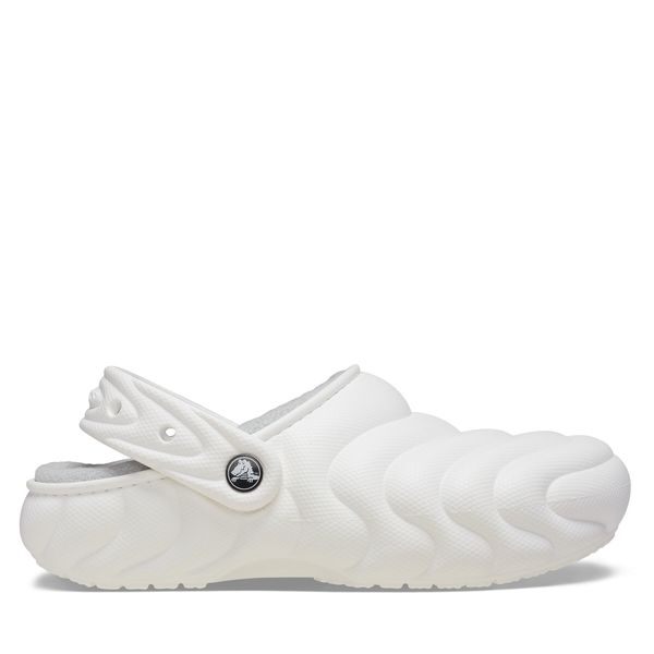 Crocs Чехли Crocs Classic Lined Overpuff Clog 210059 Бял