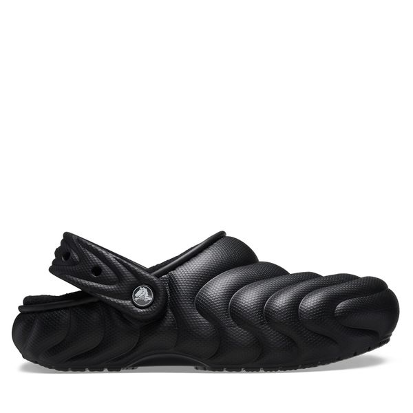 Crocs Чехли Crocs Classic Lined Overpuff Clog 210059 Черен