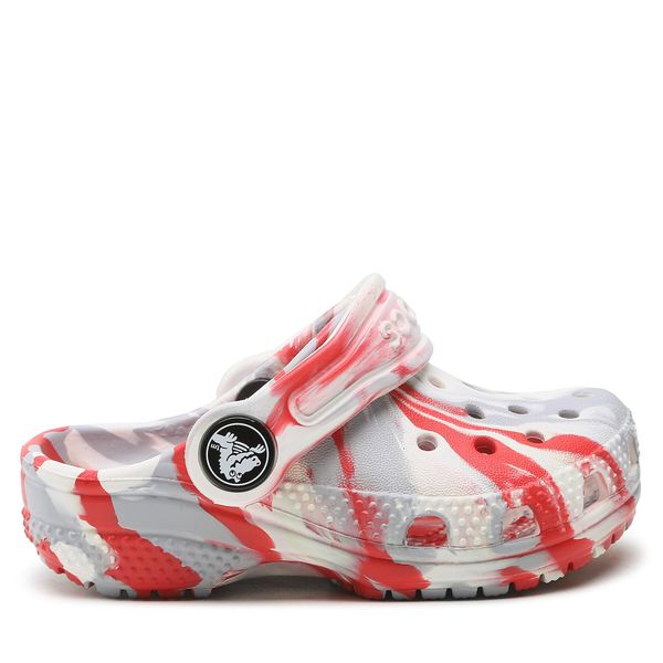 Crocs Чехли Crocs Classic Marbled Clog T 206838 Бял