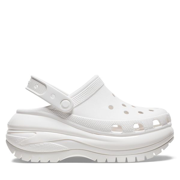 Crocs Чехли Crocs Classic Mega Crush Clog 207988 Бял