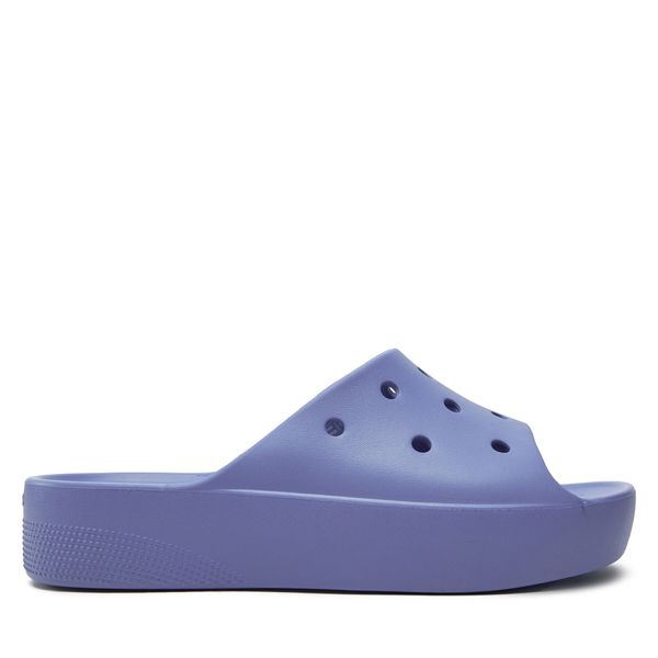 Crocs Чехли Crocs Classic Platform Slide 208180 Син