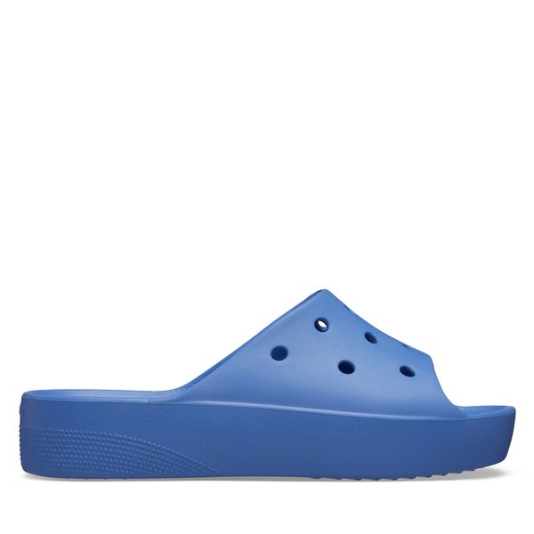Crocs Чехли Crocs Classic Platform Slide 208180 Син