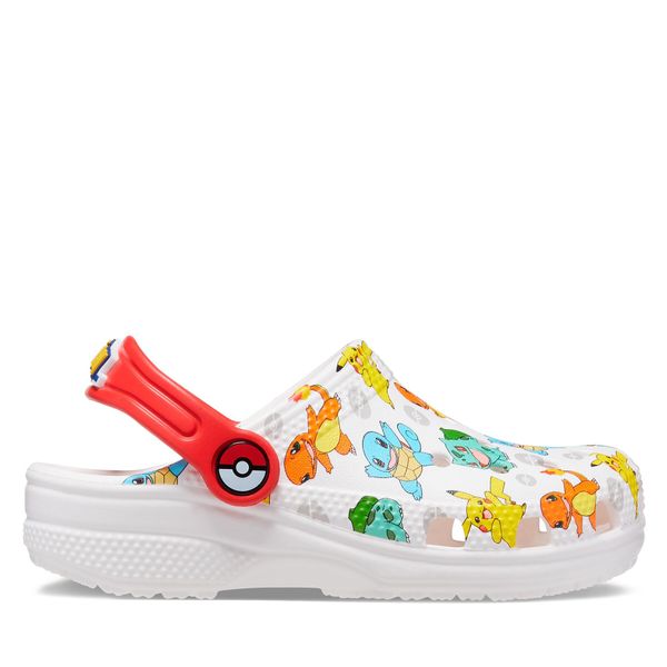 Crocs Чехли Crocs Classic Pokemon Clog Kids 207739 Бял