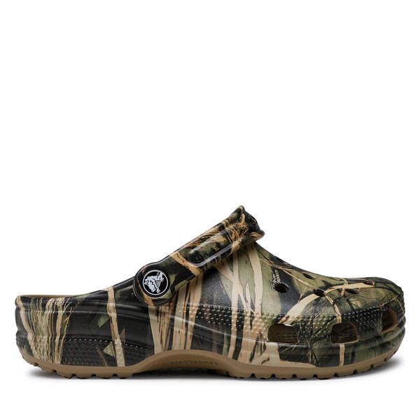 Crocs Чехли Crocs Classic Realtree 12132 Зелен