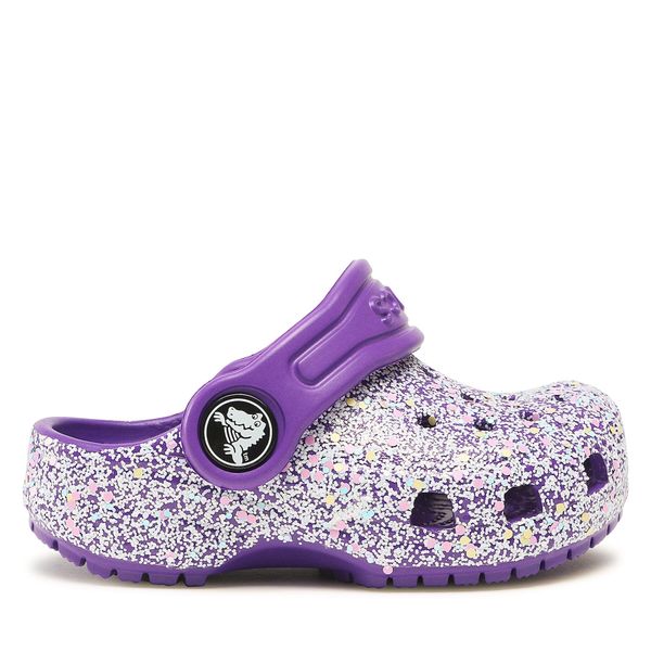 Crocs Чехли Crocs Crocs Classic Glitter Kids Clog T 206992 Виолетов