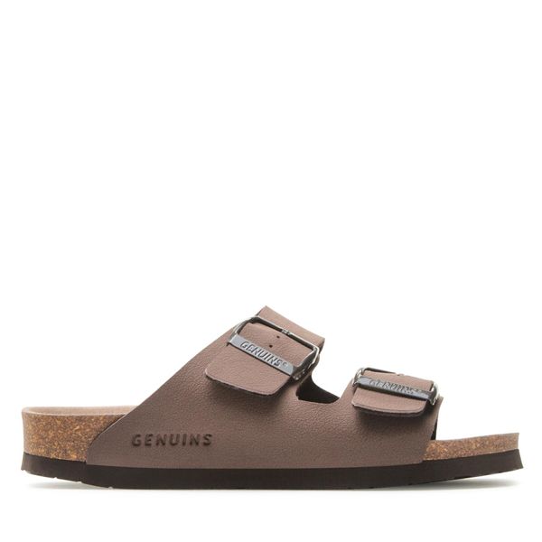 Genuins Чехли Genuins Hawaii G104359 Dark Brown