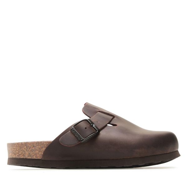 Genuins Чехли Genuins Riva G104396 Кафяв