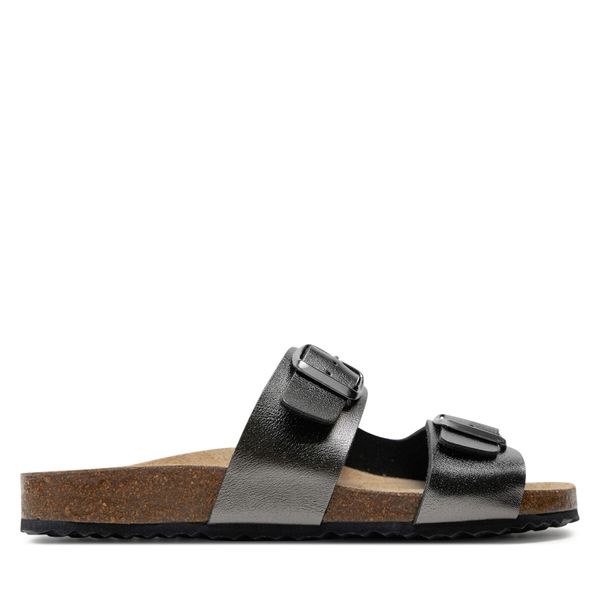 Geox Чехли Geox D Brionia D35LSL 000BN C1357 Сив