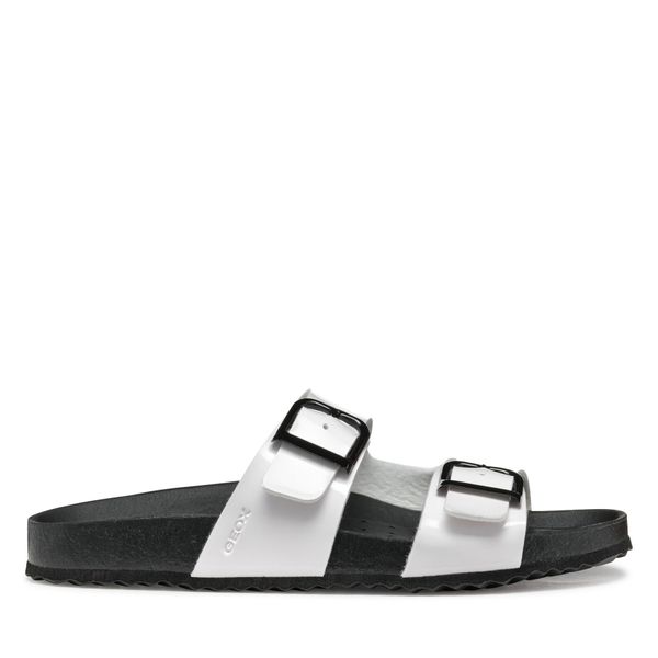 Geox Чехли Geox D Brionia R D55Y3M 000HH C1000 Бял