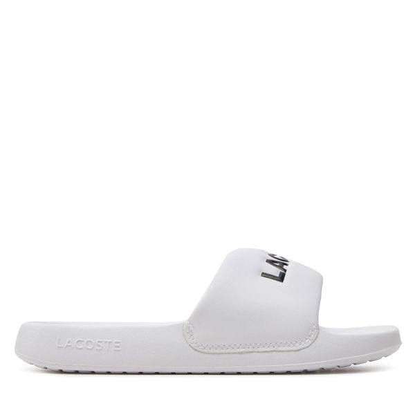 Lacoste Чехли Lacoste Serve Slide 1.0 747CFA0032 Бял