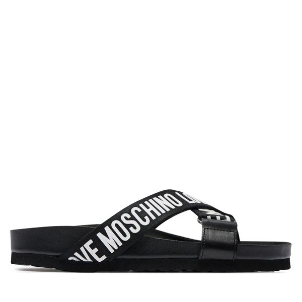 LOVE MOSCHINO Чехли LOVE MOSCHINO JA28263G0IIX100A Черен