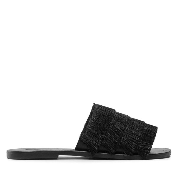 Manebi Чехли Manebi Leather Sandals S 2.5 Y0 Черен