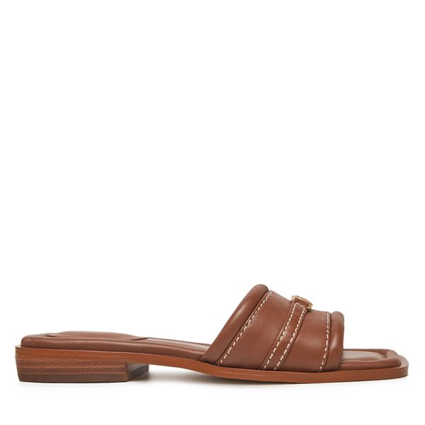 Michael Kors Чехли Michael Kors Mandy Slide 40R5MAFS2L Кафяв