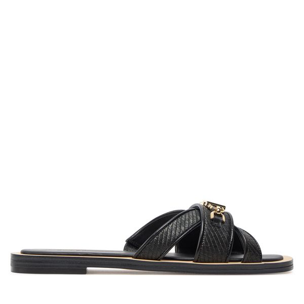 MICHAEL Michael Kors Чехли MICHAEL Michael Kors Tiffanie Flat Slide 40S4TFFS1D Черен