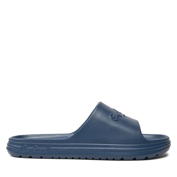 Pepe Jeans Чехли Pepe Jeans Beach Slide M PMS70159 Тъмносин