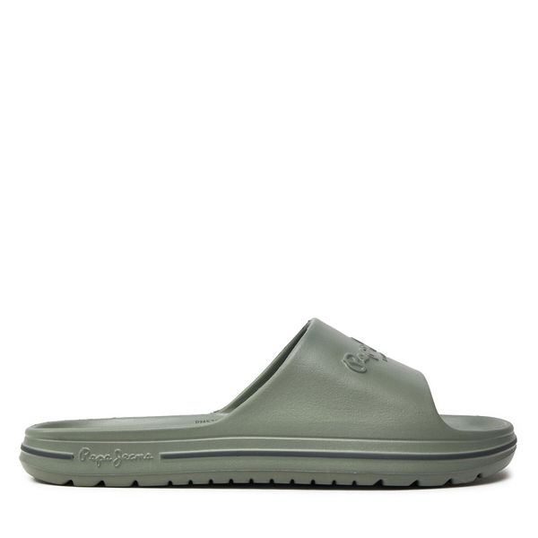 Pepe Jeans Чехли Pepe Jeans Beach Slide M PMS70159 Зелен
