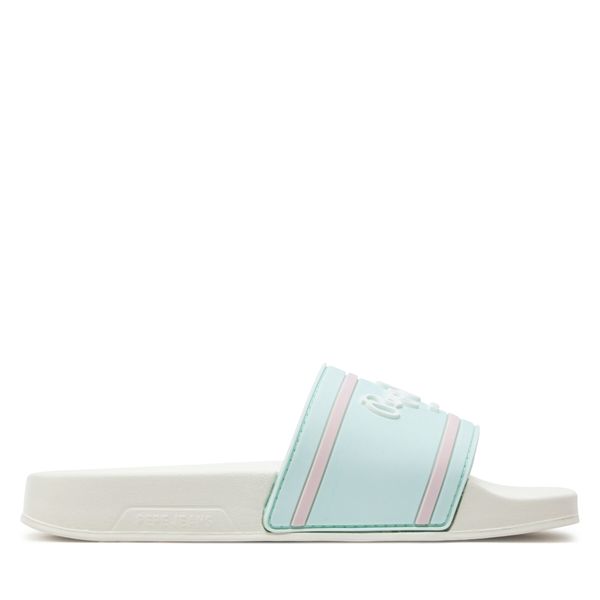 Pepe Jeans Чехли Pepe Jeans Slider Logo G PGS70061 Син