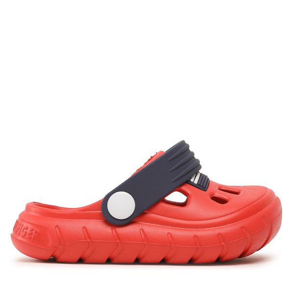 Tommy Hilfiger Чехли Tommy Hilfiger Flag Comfy Sandal T3X2-32915-0083 M Червен