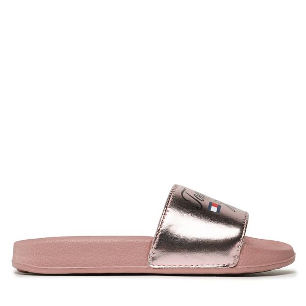 Tommy Hilfiger Чехли Tommy Hilfiger Logo Pool Slide T3A0-32799-1367 Розов