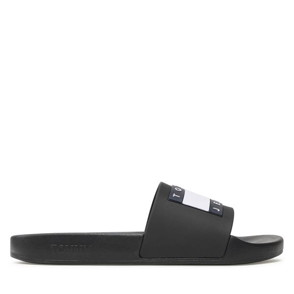 Tommy Jeans Чехли Tommy Jeans Pool Slide Ess EM0EM01191 Черен