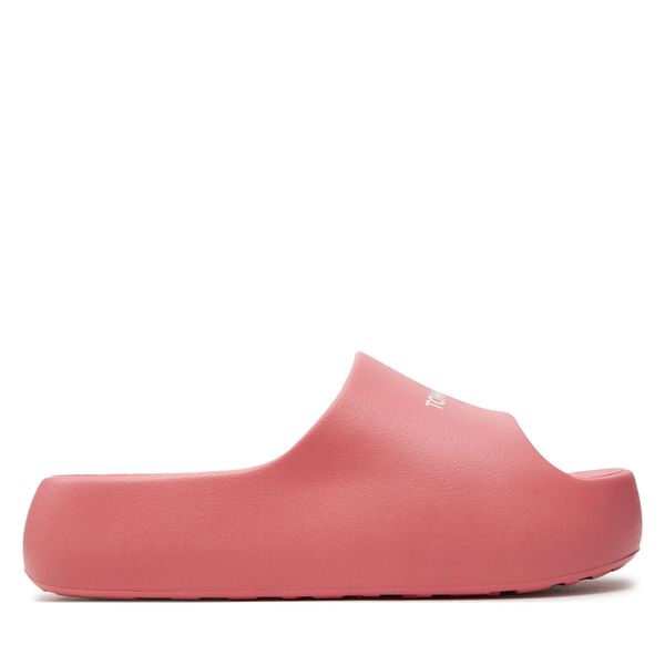 Tommy Jeans Чехли Tommy Jeans Tjw Chunky Flatform Slide EN0EN02454 Розов