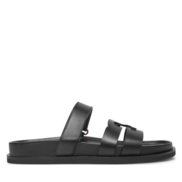 Tory Burch Чехли Tory Burch Ines Sport Slide 161636 Черен