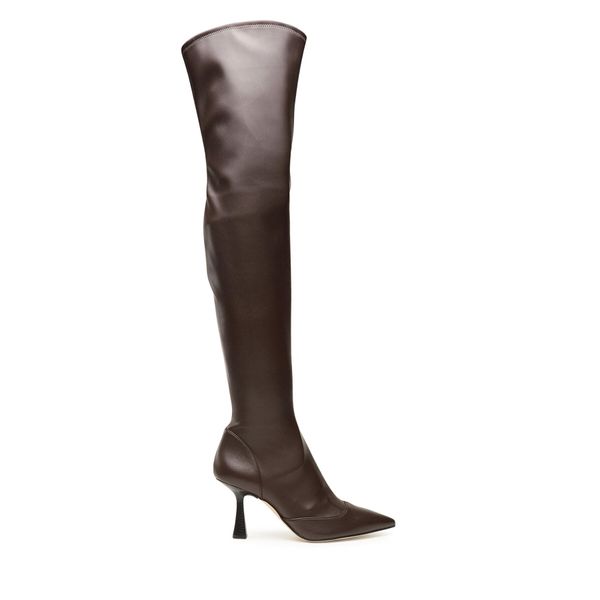 MICHAEL Michael Kors Чизми MICHAEL Michael Kors Clara Boot 40F3CLMB5L Кафяв