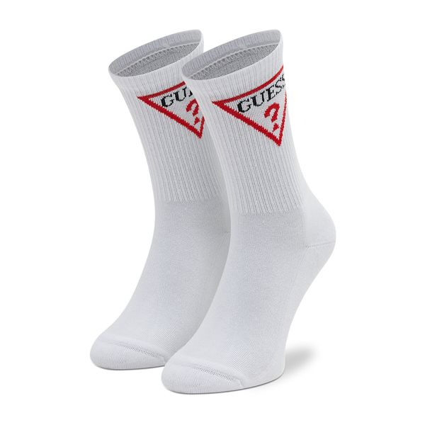 Guess Чорапи дълги дамски Guess Ellen Sport Socks V2GZ00 ZZ00I r.OS Бял