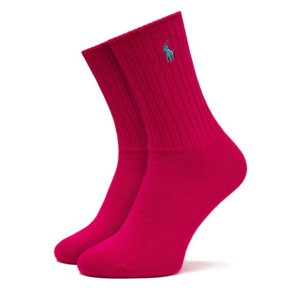 Polo Ralph Lauren Чорапи дълги дамски Polo Ralph Lauren 455846847010 Розов