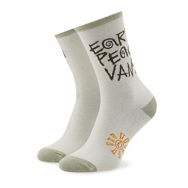 Vans Чорапи дълги дамски Vans Earth Peace VN00037GFS81 White