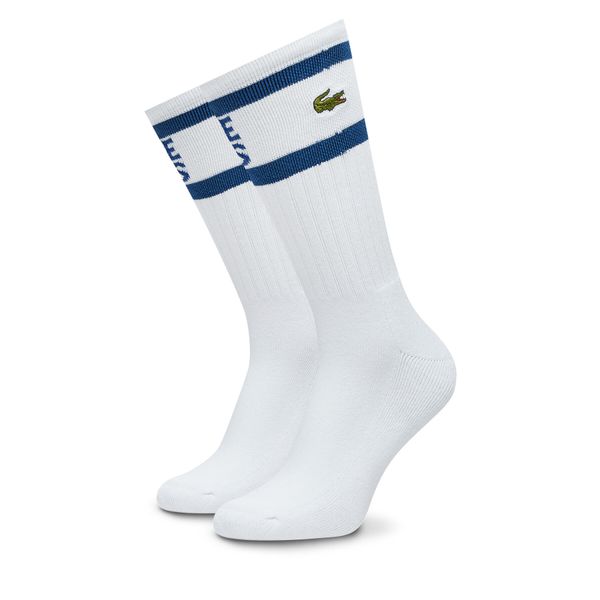 Lacoste Чорапи дълги мъжки Lacoste RA8095-00 F2F Бял