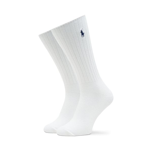Polo Ralph Lauren Чорапи дълги мъжки Polo Ralph Lauren 449876014003 White Navy Pp