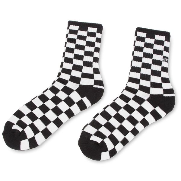 Vans Чорапи дълги мъжки Vans Checkerboard Crew VN0A3H3OHU0 Black/White
