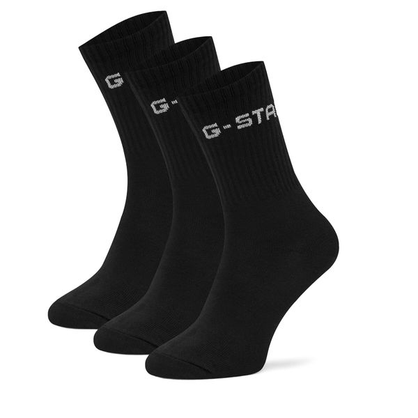 G-Star Raw Чорапи G-Star Raw AS_G_STAR_001W_SS25 (3-PACK) Черен