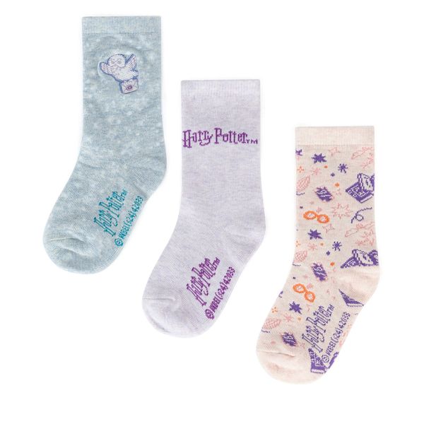 Harry Potter Чорапи Harry Potter ACCCS-AW24-225WBHP (3-pack) Розов