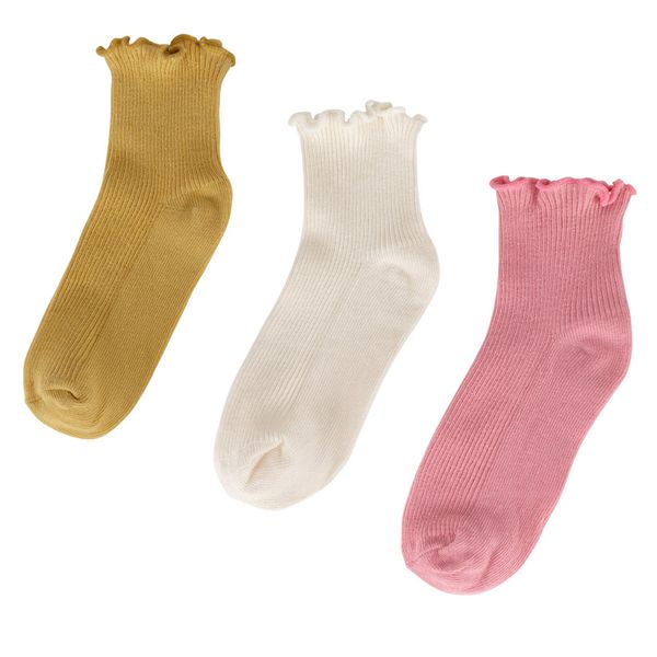 JENNY Чорапи JENNY 7KB-003-SS25 (3-pack) Жълт