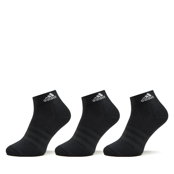 adidas Чорапи къси унисекс adidas Cushioned Sportswear Ankle Socks 3 Pairs IC1277 Черен