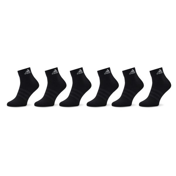 adidas Чорапи къси унисекс adidas Thin and Light Sportswear Ankle Socks 6 Pairs IC1293 Черен