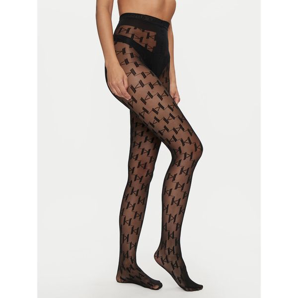 KARL LAGERFELD Чорапогащи дамски KARL LAGERFELD 236W3909 Черен